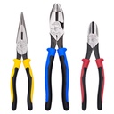 COMBO DE 3 PINZAS PARA ELECTRICISTA PRO (KT210-9, KT203-8 y KT220-7)