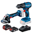 [BOI-06019H90G4] COMBO ROTOMARTILLO DE 1/2 18V BRUSHLESS (P.GIGANTE)+MINIESMERILADORA 4 1/2 BRUSHLESS+2 BAT 4 AMPS+ESTUCHE