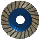 [AUS-2168] COPA DE DIAMANTE 4 X 7/8 AZUL BRONCE