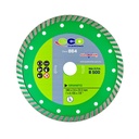 [AUS-864] DISCO DE DIAMANTE DE 7 X 2.2mm X 7/8 TURBO VERDE ECODIAM (EL MAS ECONOMICO DE LA LINEA)