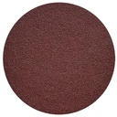 [AUS-1853] DISCO DE LIJA C/VELCRO Y TELA 5 GRANO 80 (CAFE) (PAQ. 50 PZAS.)