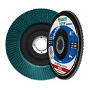 [AUS-2716] DISCO LAMINADO P/LIJAR FINO 4 1/2 GRANO 40 EASY CUT AZUL