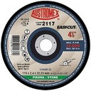 [AUS-2117] DISCO P/CORTE PIEDRA 4 1/2 X 3/32 X 7/8 (PLANO) EASY CUT P/MINIESMERILADORA