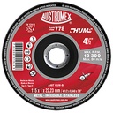 [AUS-778] DISCO P/CORTE SUPERDELG. 4 1/2 X 0.040 X 7/8 AC. AL CARBON TIPO HUM (SUPER PERFORMANCE)