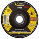 DISCO P/DESBASTE ALUMINIO 4 1/2 X 1/4 X 7/8 ALUCUT (SUBST. A 586ESP)