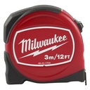 FLEXOMETRO MILWAUKEE CALIDAD ESTANDAR DE 3.5m/12 FT MIA-48-22-7704