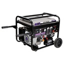 MOTOSOLDADORA A GASOLINA DE 5,000 WATTS 15 HP 120 V 50-230 AMP