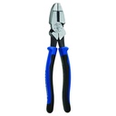 PINZA DE ELECTRICISTA ALTA PALANCA 9 CABEZA REDONDEADA MANGO BICOLOR