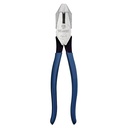 PINZA DE ELECTRICISTA CLASICA 8 MANGO AZUL BLISTER