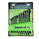 SET DE 12 LLAVES COMBINADAS CON MATRACA