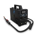 SOLDADORA INVERSOR MICROALAMBRE DE 110V 120AMPS P/FUNDIR C/GAS Y S/GAS TEC. IGBT PROCESOS MMA Y MIG (USO RUDO)