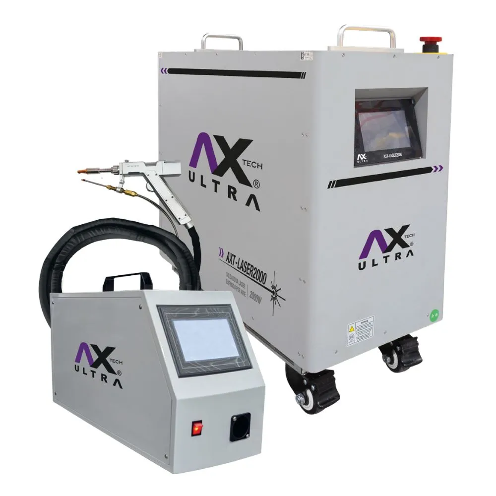 SOLDADORA LASER 2000W 3 FUNCIONES: SOLDAR, CORTE, LIMPIEZA AXT-LASER2000