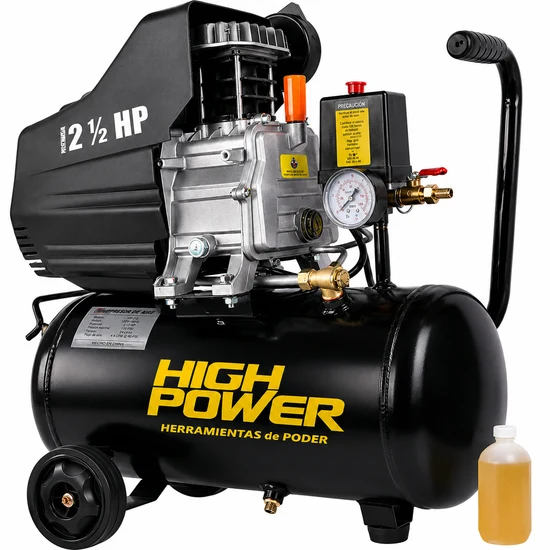 [HIG-COM-2518] COMPRESOR DE 2.5 HP 25 LITROS