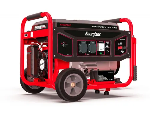 [ENE-GEZ3900E] Generador portátil 3.0 kW 208CC 15L Regulador Voltaje Arr Man ENERGIZER