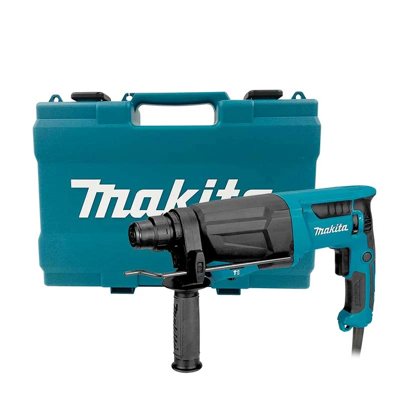 [MAK-HR2670] ROTOMARTILLO SDS PLUS HASTA 1 PULG 800 W C/ESTUCHE 0-1,100 RPM 2.8kg 3 FUNCIONES